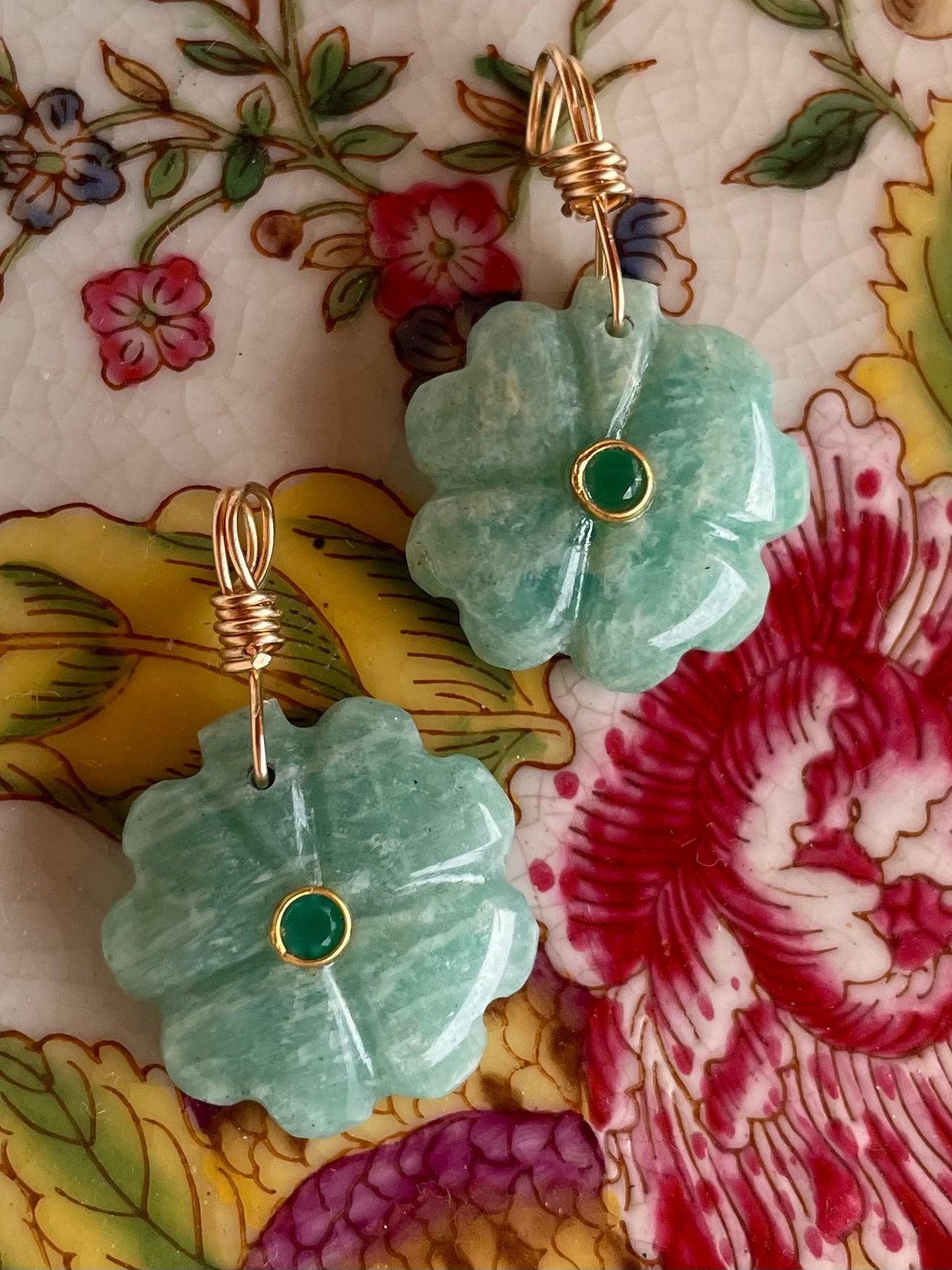 Fortunato Amazonite Pendant