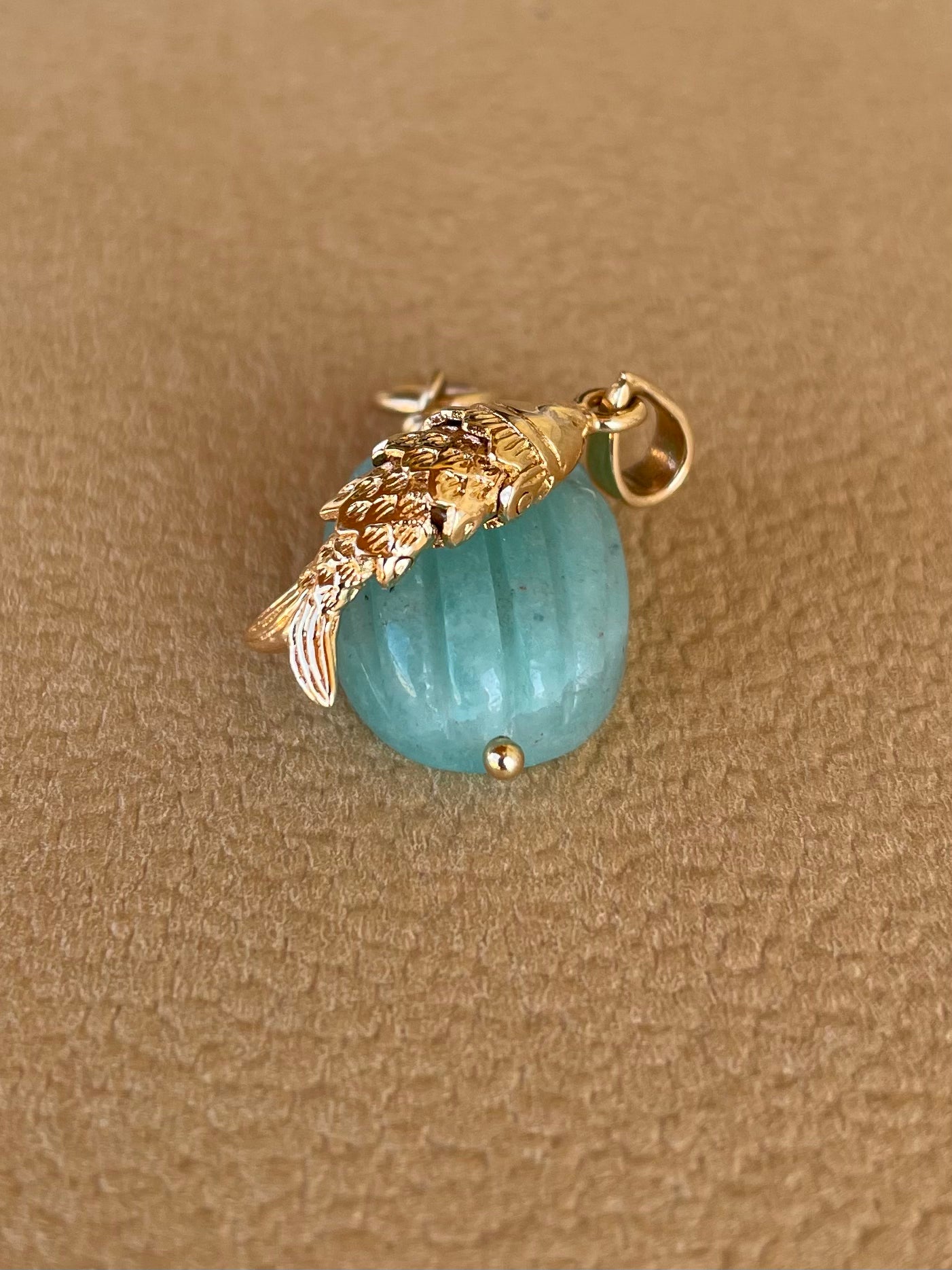 Colgante Escarabajo Amazonita