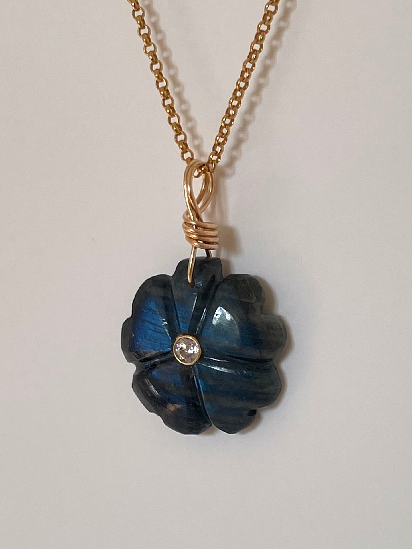 Fortunato Labradorite Necklace