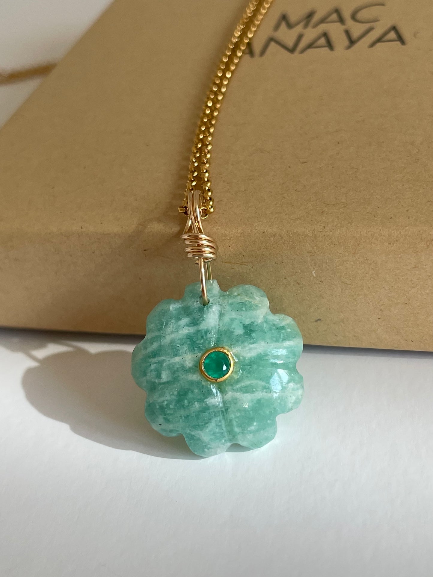 Fortunato Amazonite Necklace