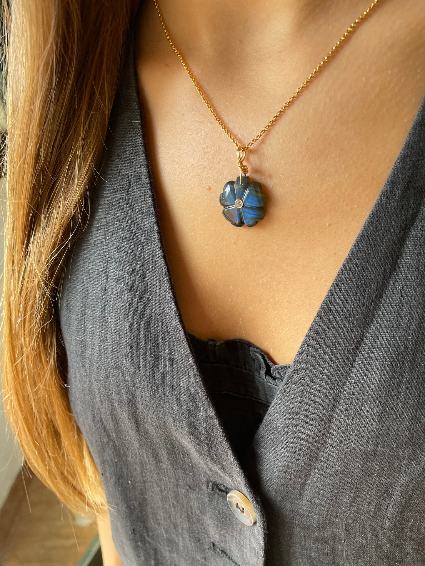 Fortunato Labradorite Pendant