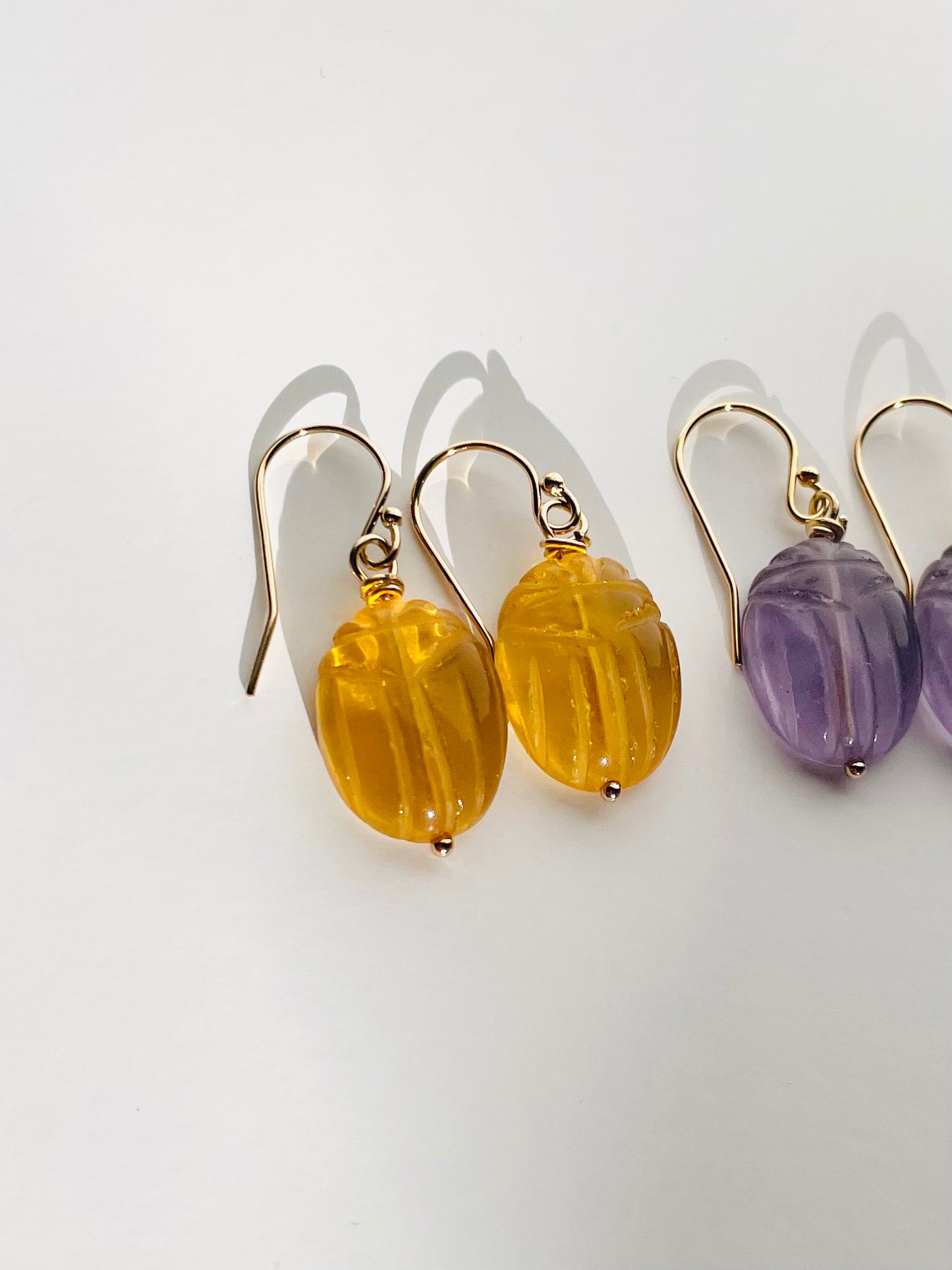 Beetle Earrings