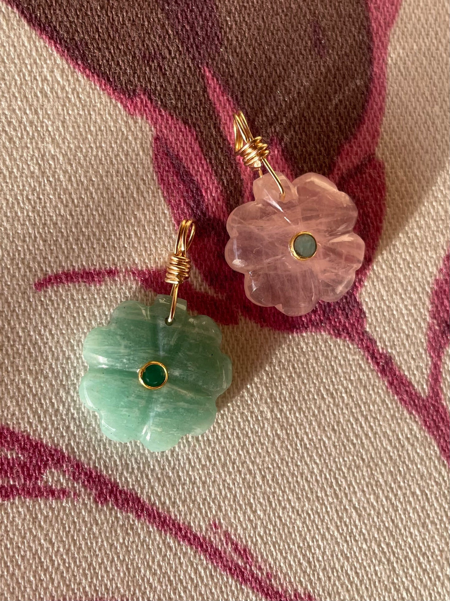Fortunato Amazonite pendant
