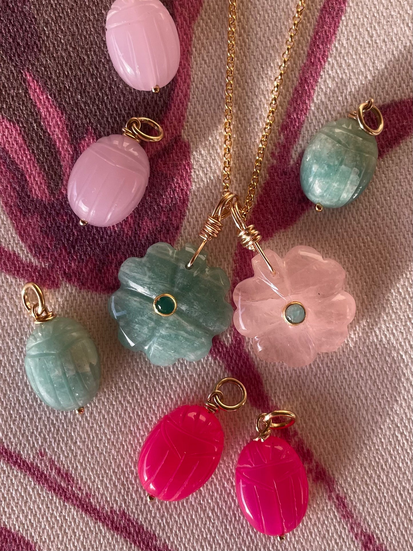 Fortunato Amazonite pendant
