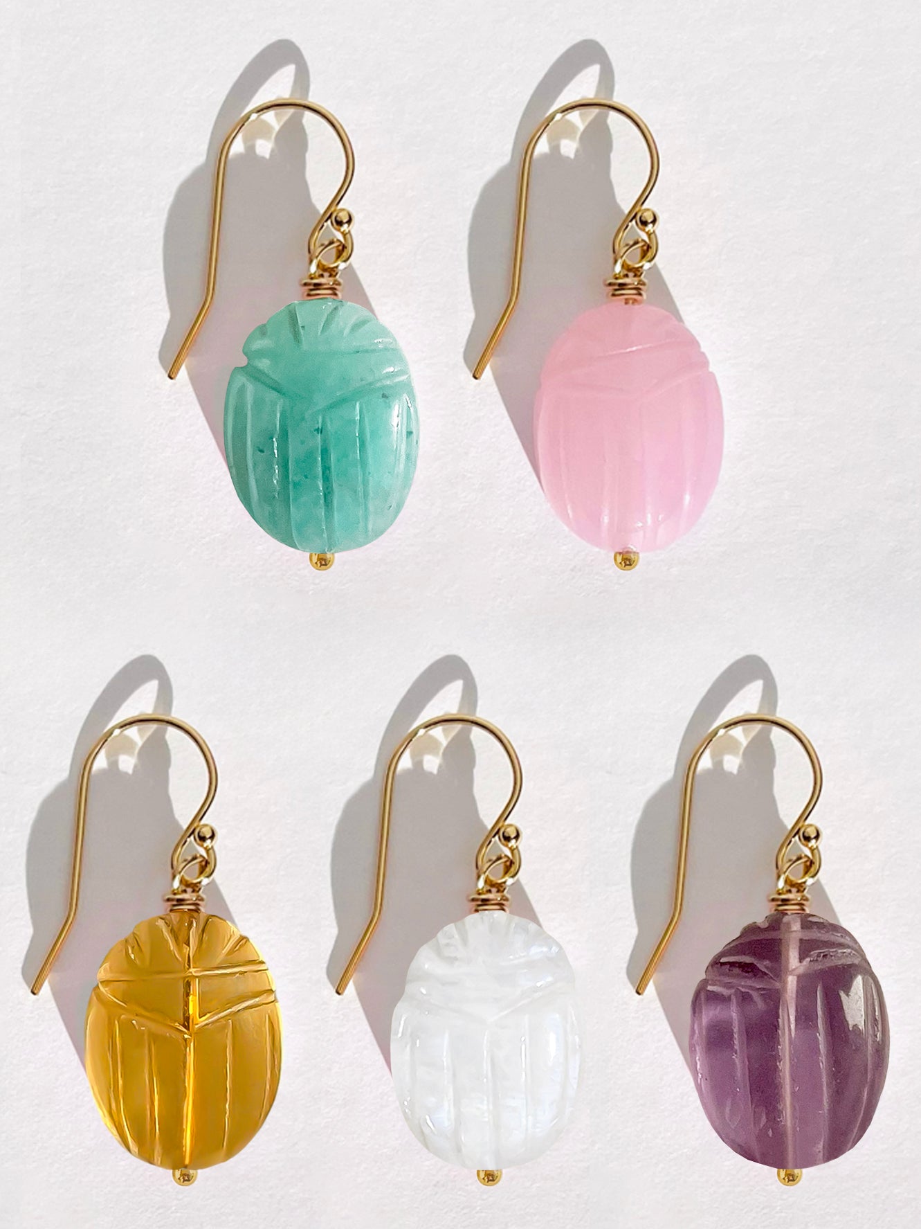 Beetle Earrings