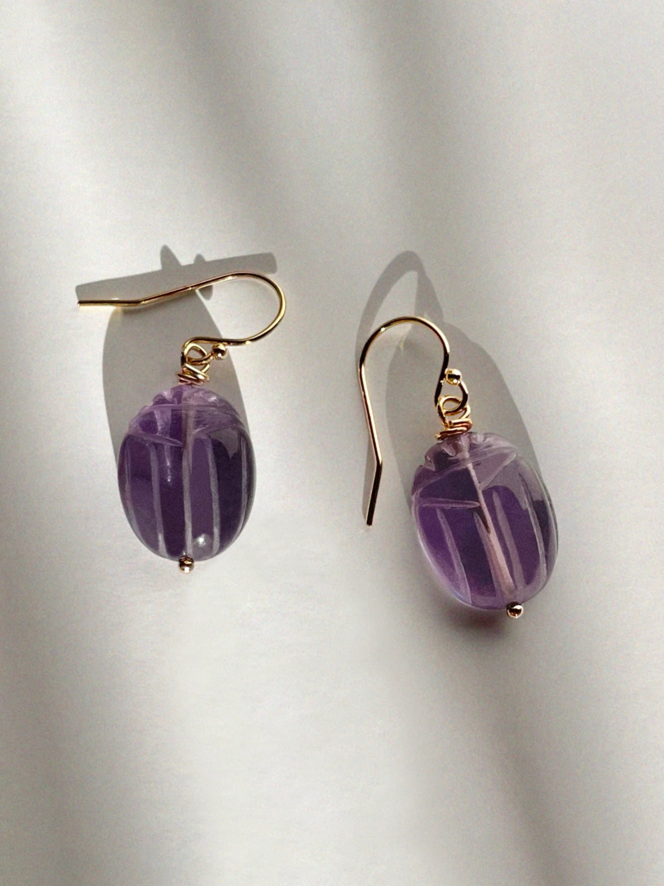 Beetle Earrings