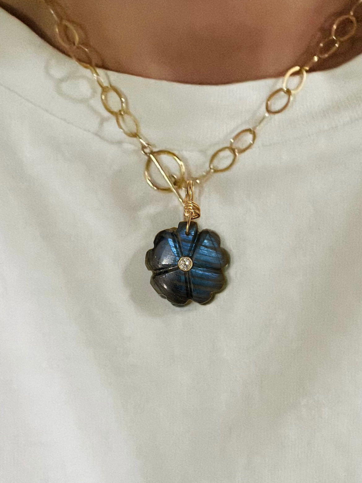 Fortunato Labradorite pendant