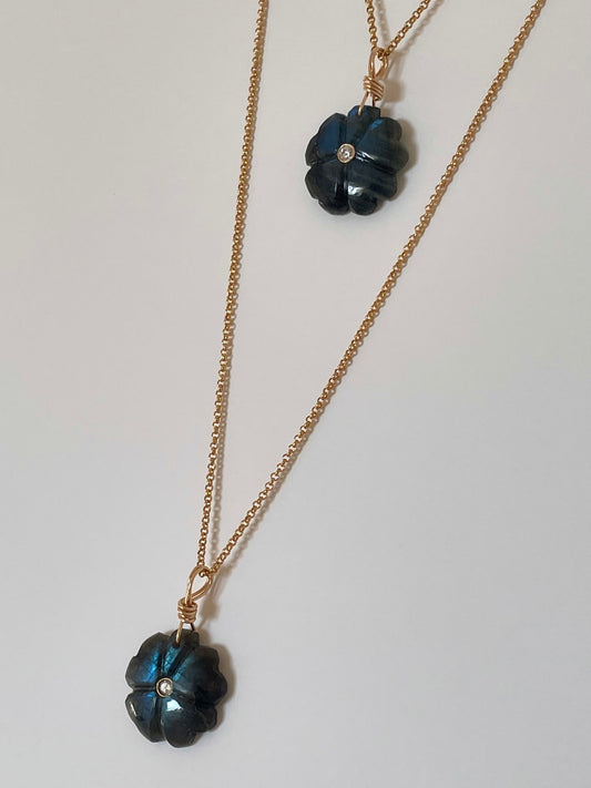 Fortunato Labradorite Necklace