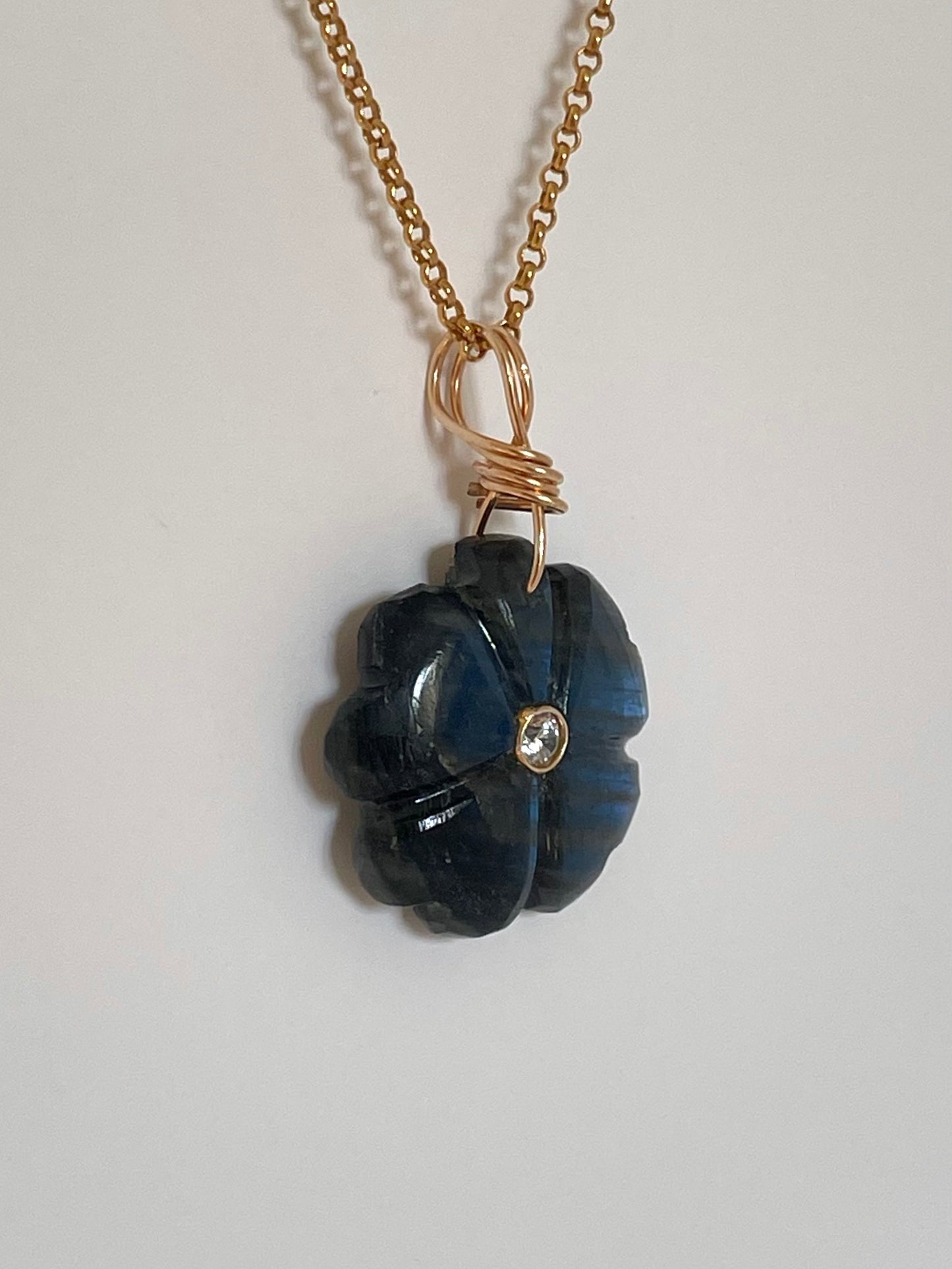 Fortunato Labradorite Necklace