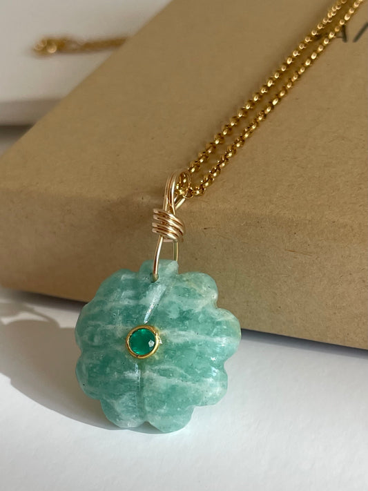 Fortunato Amazonite Necklace