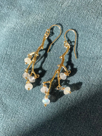 PENDIENTES AMULETTE LABRADORITA