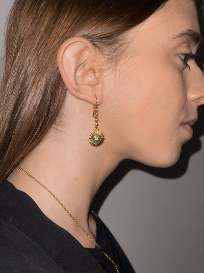 Pendientes Baby Sun Gold