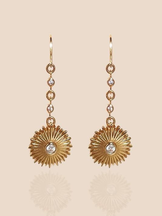 Baby Sun Gold Earrings