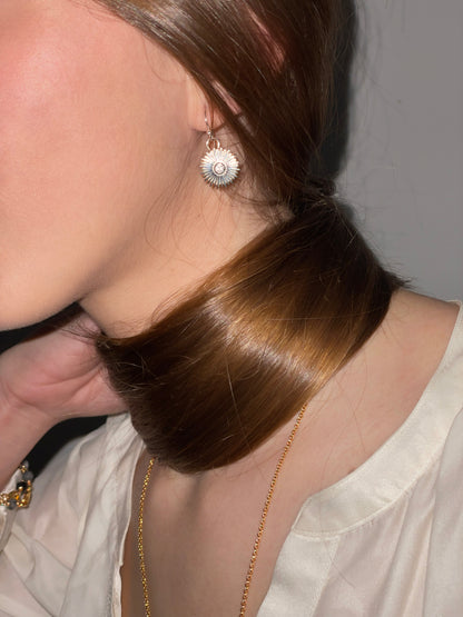 Pendientes Baby Sun Plata 925