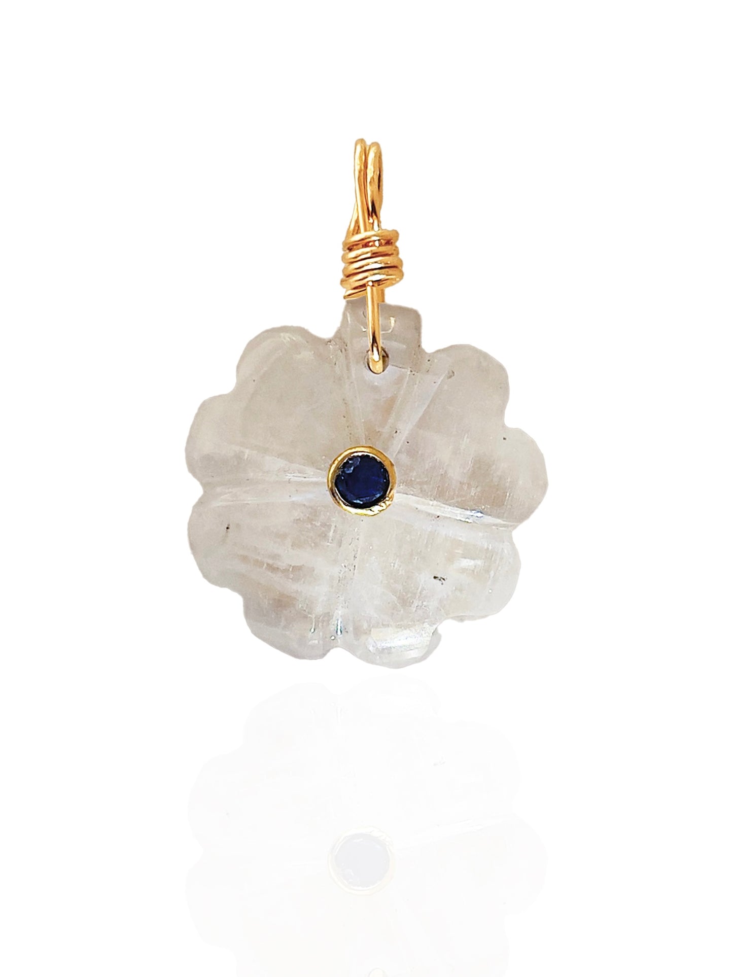 Fortunato Rainbow Moonstone pendant