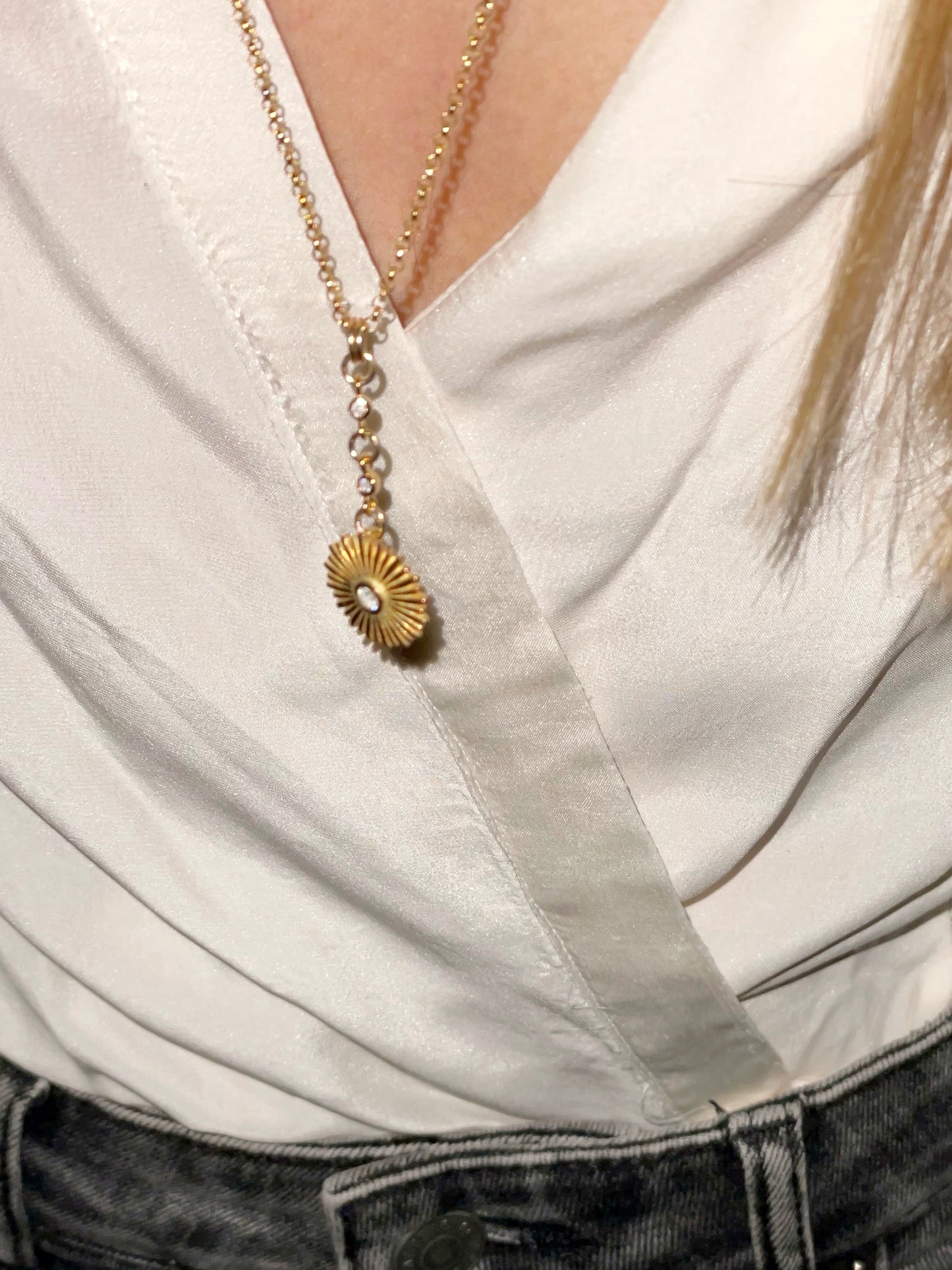 COLLAR BABY SUN GOLD