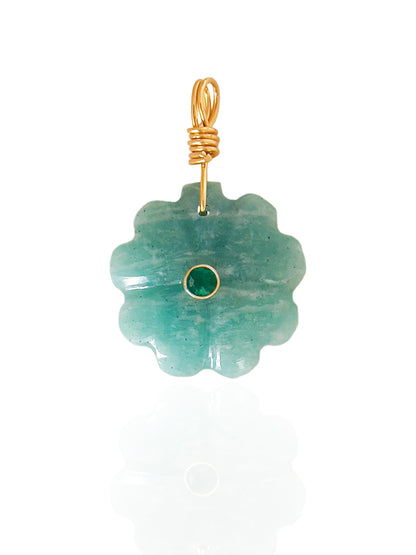 Fortunato Amazonite pendant