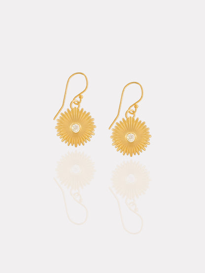 Baby Sun Gold Short Earrings