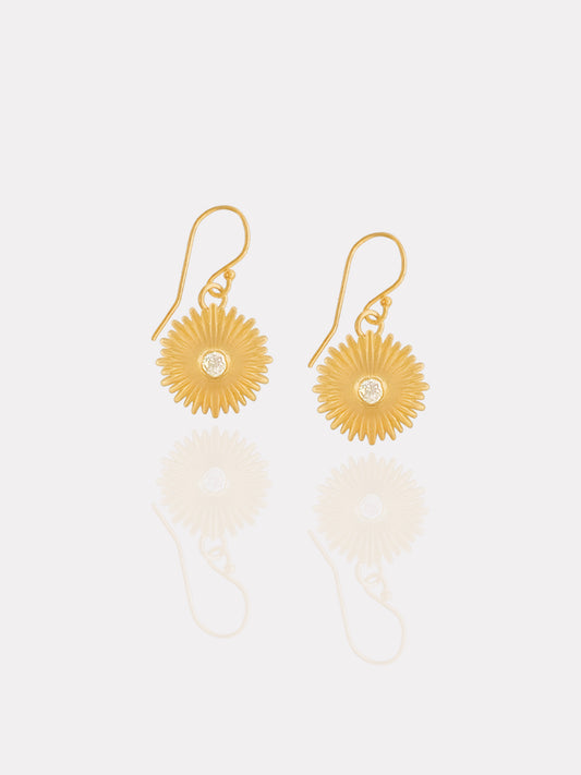 Baby Sun Gold Short Earrings