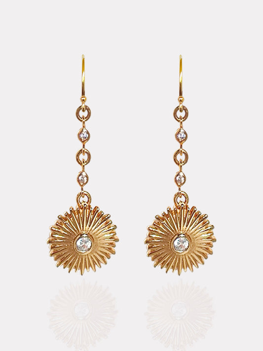 Baby Sun Gold Earrings