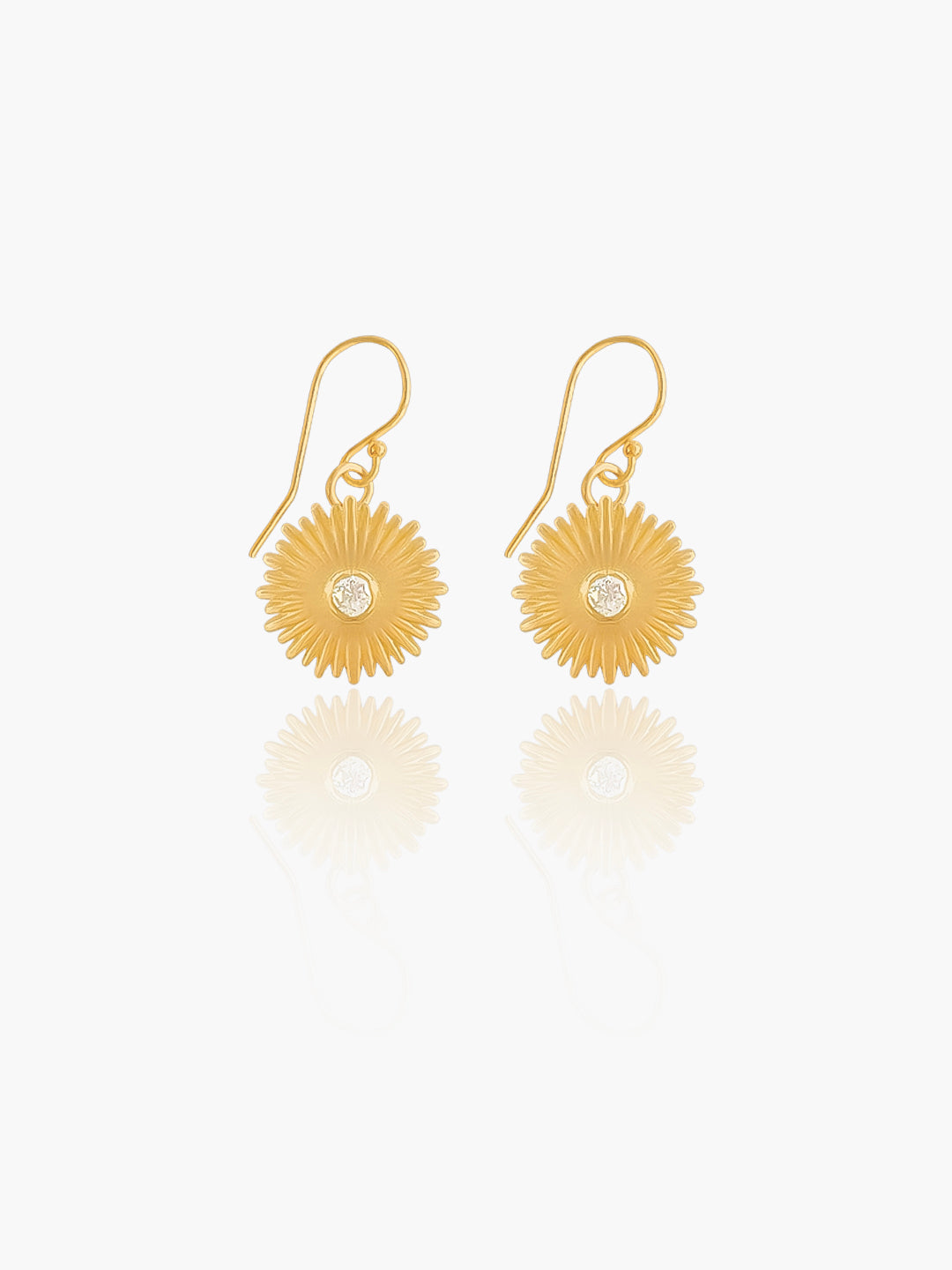 PENDIENTES BABY SUN GOLD SHORT