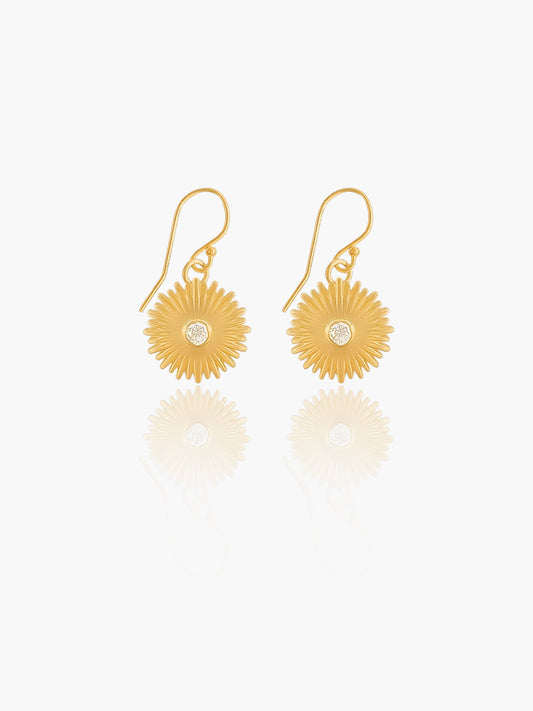 PENDIENTES BABY SUN GOLD SHORT