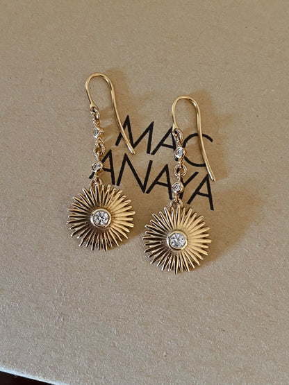 PENDIENTES BABY SUN GOLD