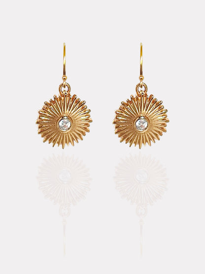 Pendientes Baby Sun Gold Short