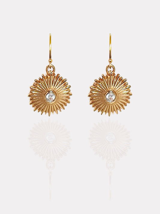 Pendientes Baby Sun Gold Short