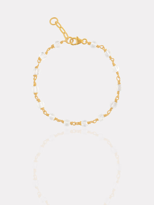 White Quartz Bracelet