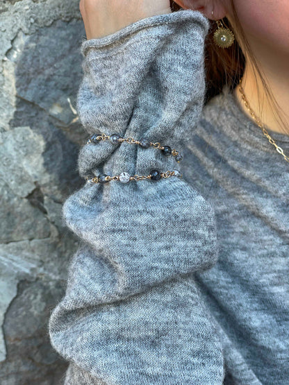 Pulsera Cuarzo Noche